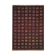New indian kilim rug handwoven wool flat-woven burgundy area rug- 124x185cm