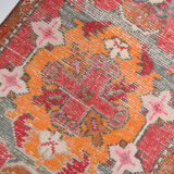 96x51 cm wool vintage rug