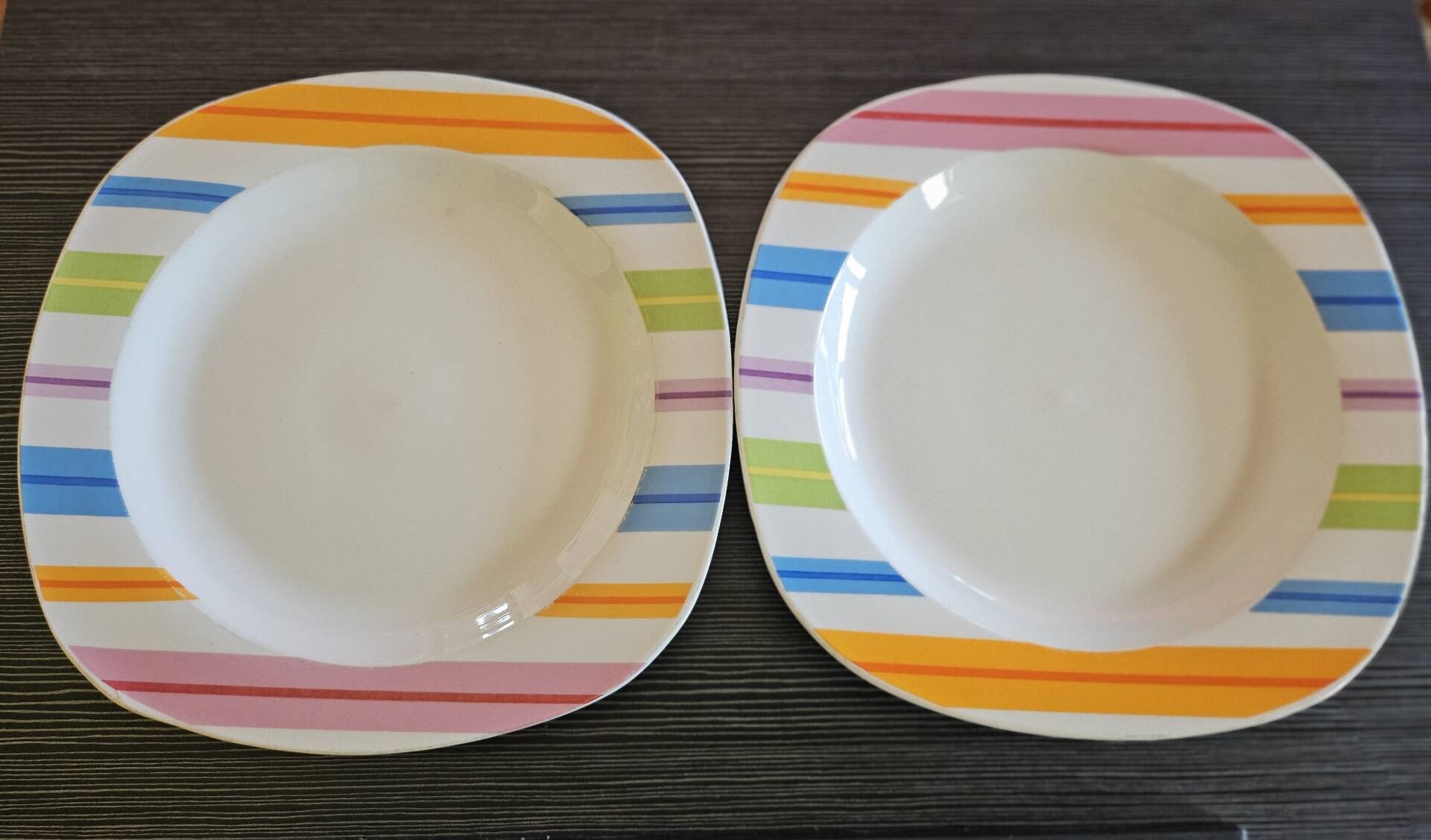 Assiette carré
