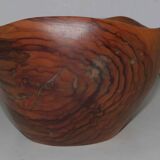 Old olive salad dish signed "Tony Bain Vallauris"