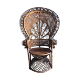 Rattan armchair emmanuelle