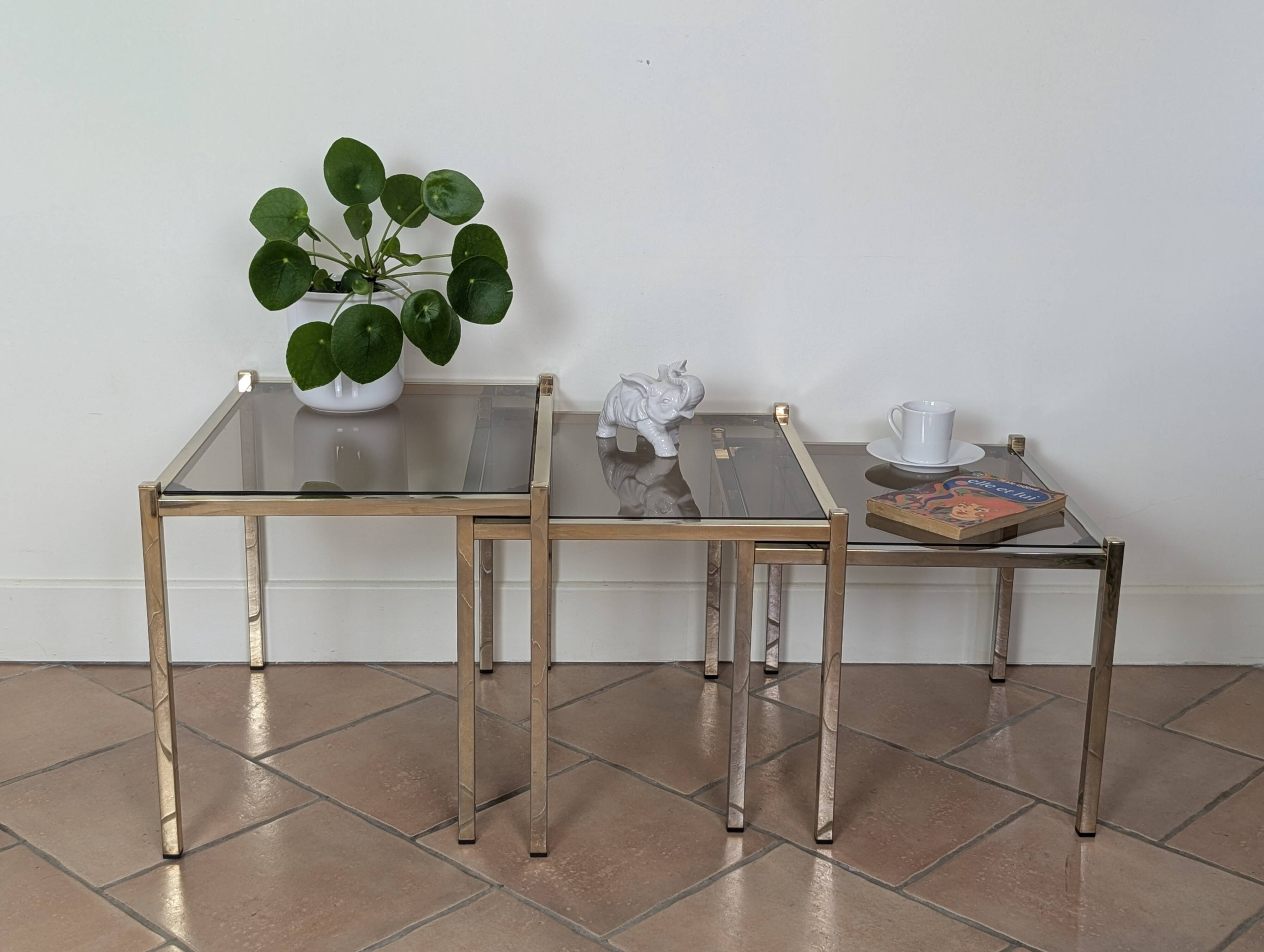 Tables gigognes 80'