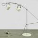 Vintage white Sorrento floorlamp by Copini & Posthuma for Gepo, Netherlands 1970s