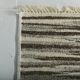 3x11 Brown & Beige Vintage Kilim Runner Rug, 84x330Cm