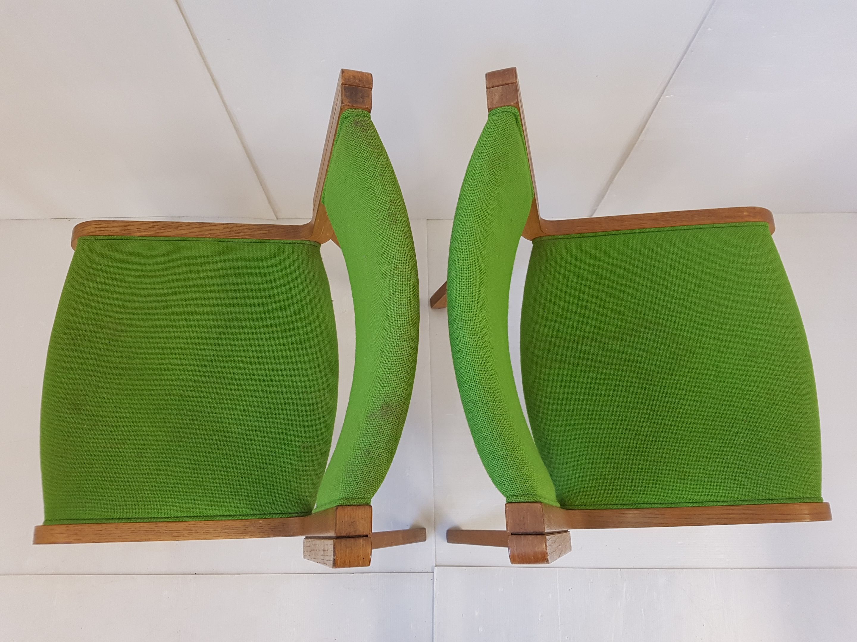 Paire de chaises de Magnus Olesen 1970