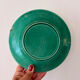 Set of 8 mismatched antique majolica plates