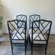 Lot de 4 chaises vintage