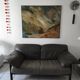 Leather sofa Pierluigi Cerri model Pausa, Poltronafrau
