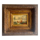 Oil painting Carvers & Gilders Picture England