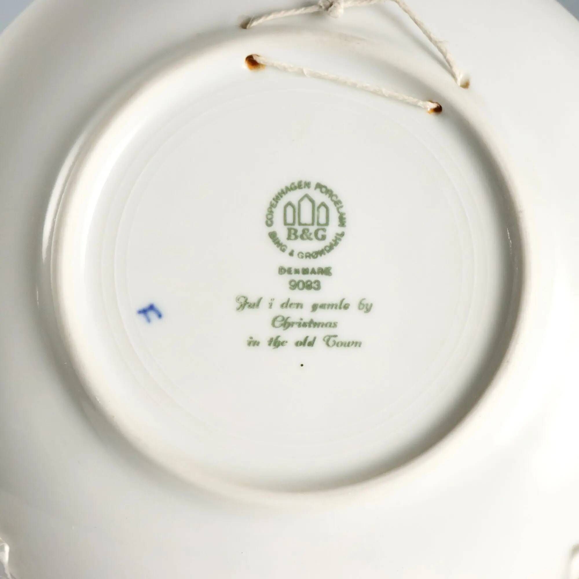 Set of 15 Bing & Grøndahl Copenhagen porcelain plates Denmark '900