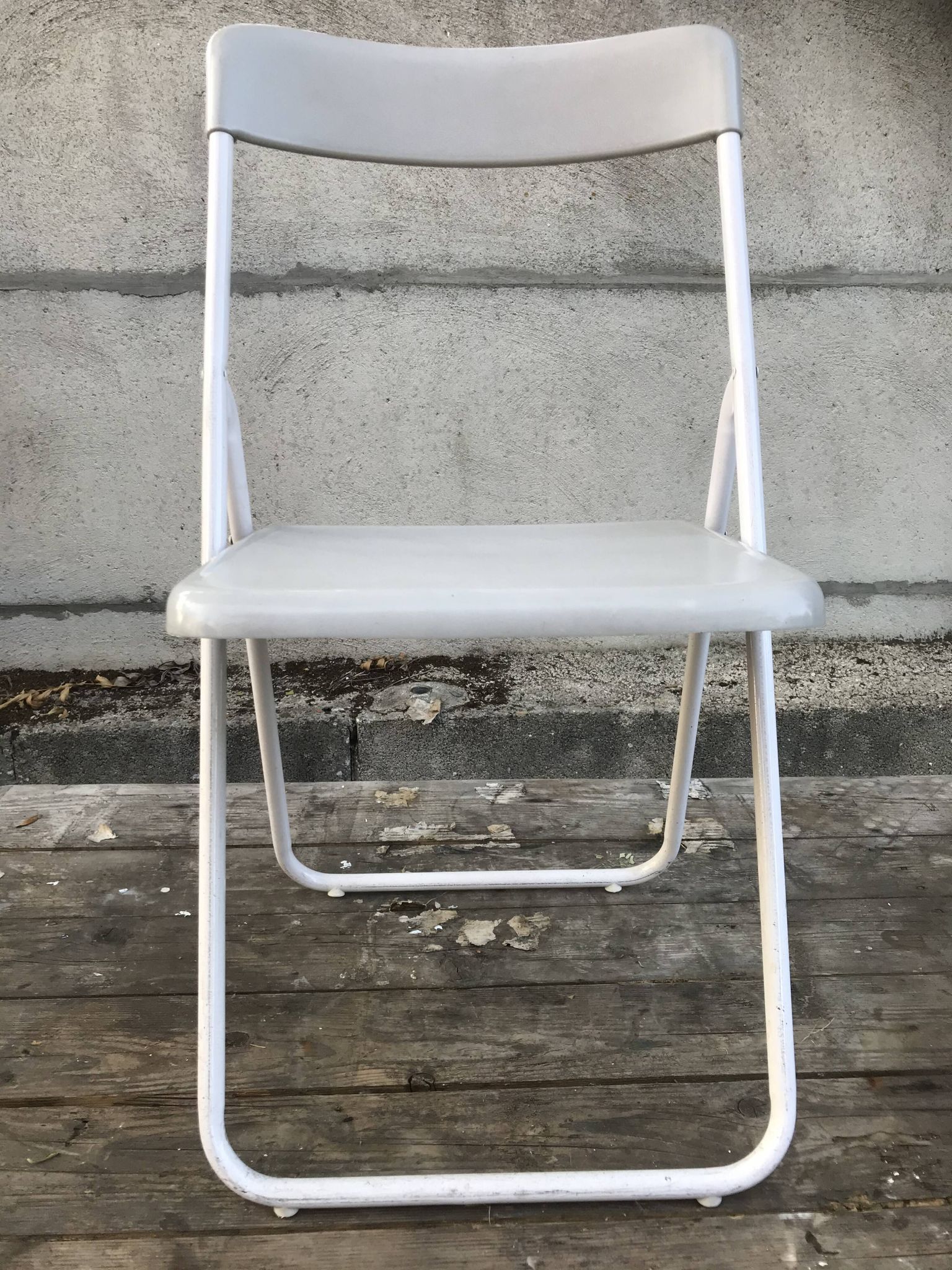 Ancienne chaise pliante graal chair n°1pop