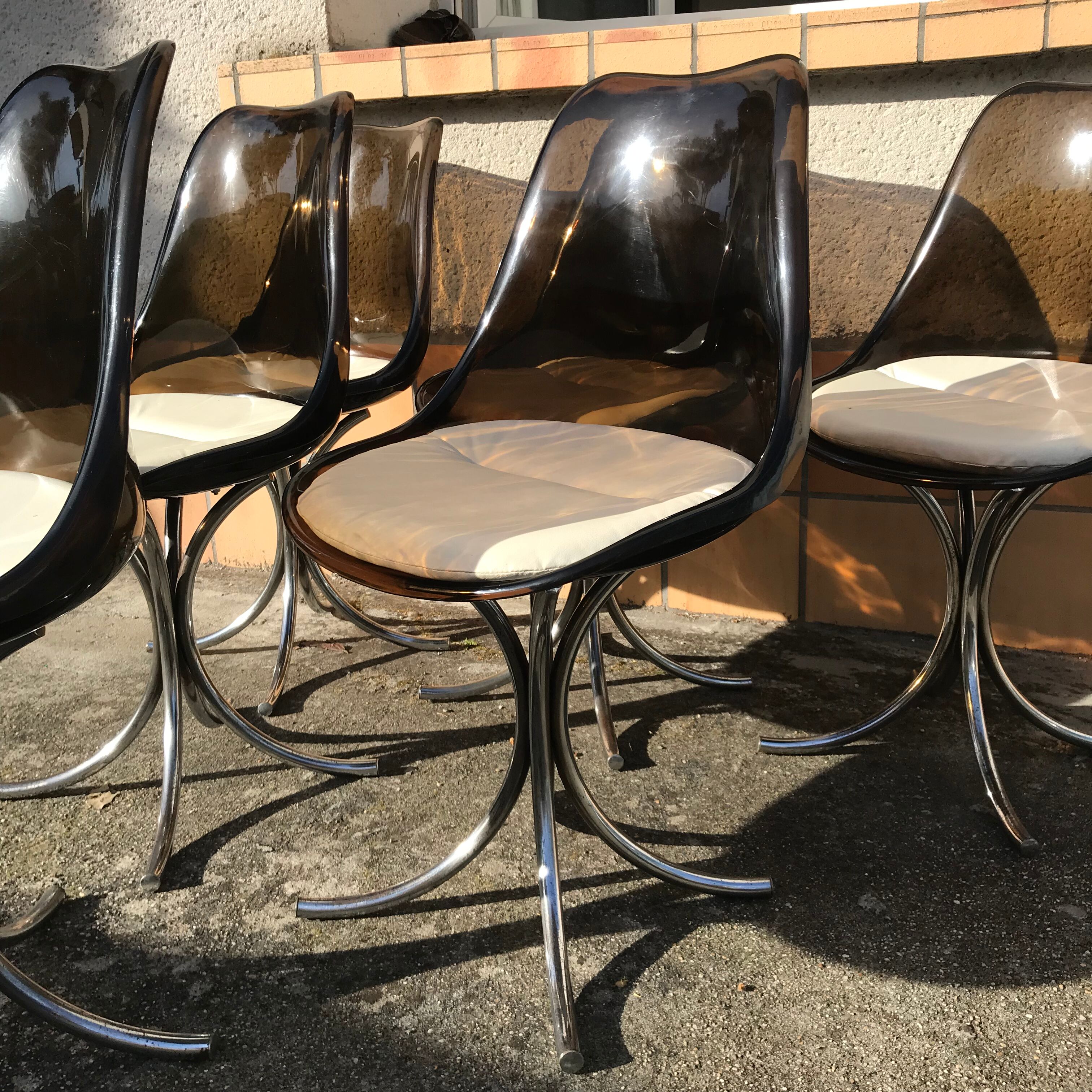 Set de 6 chaises vintage
