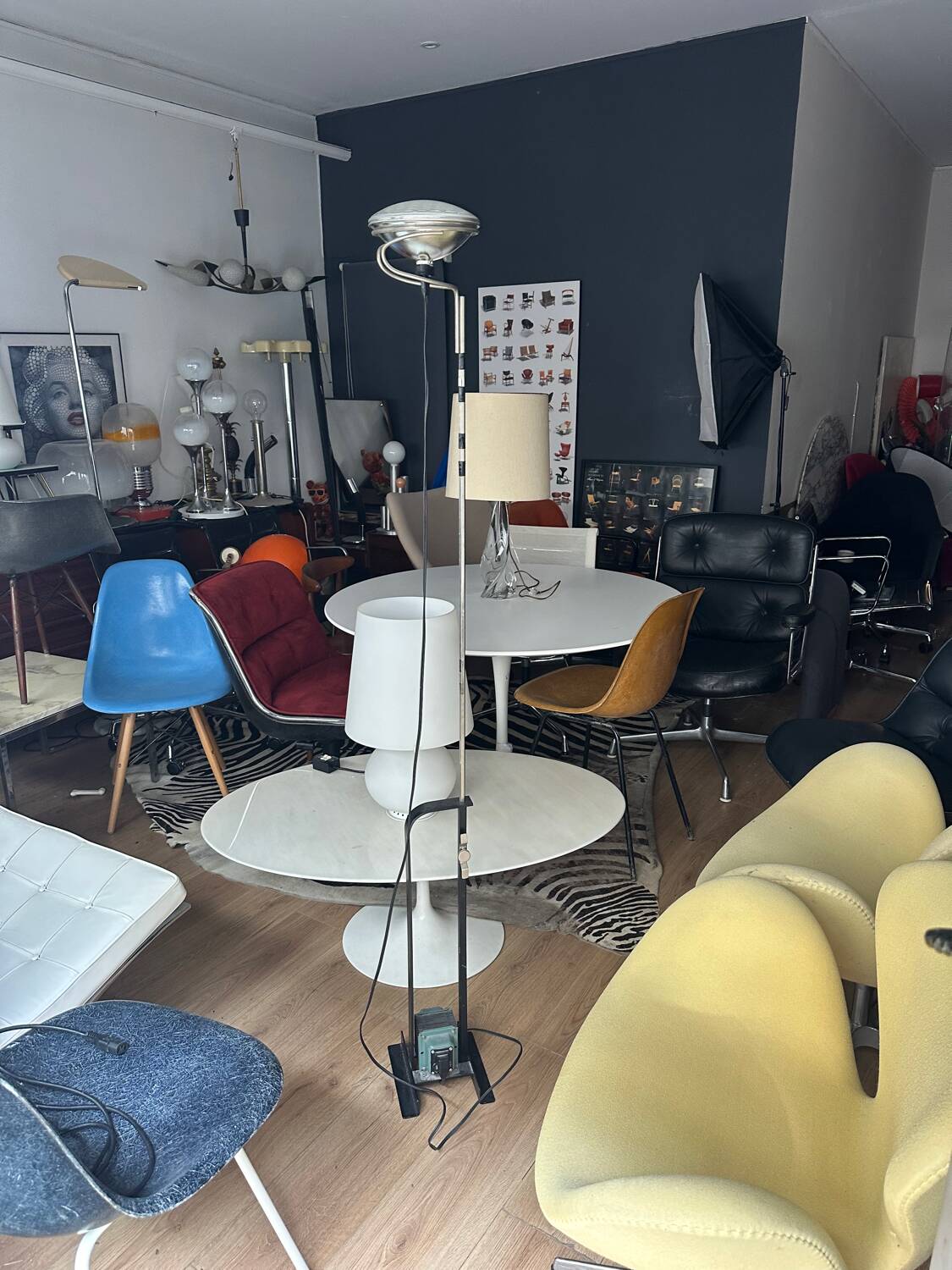Toio Achille Castiglioni floor lamp circa 1962