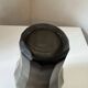 Vintage frosted grey vase
