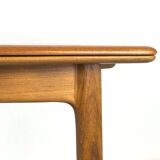 Table de Salle à Manger Extensible en Teck par Svend Aage Madsen pour K. Knudsen & Son, Danemark, années 1960