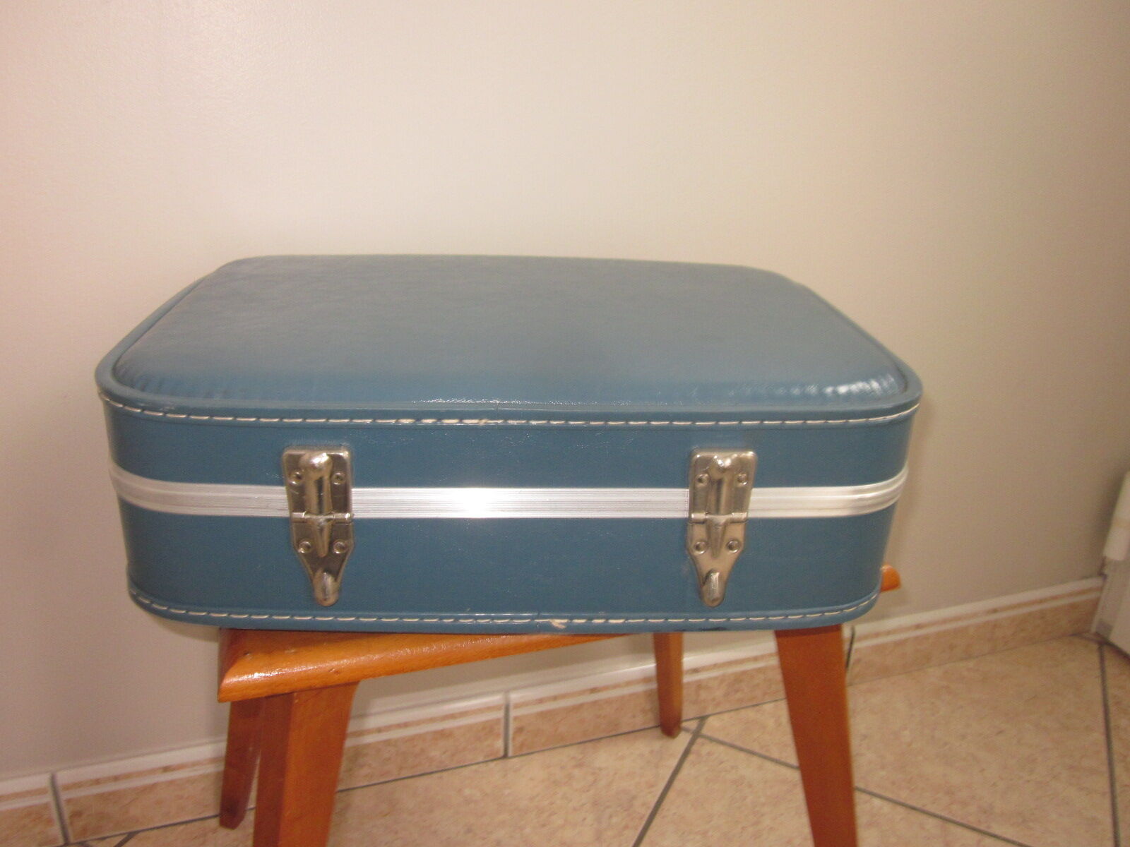 Vintage suitcase air hostess
