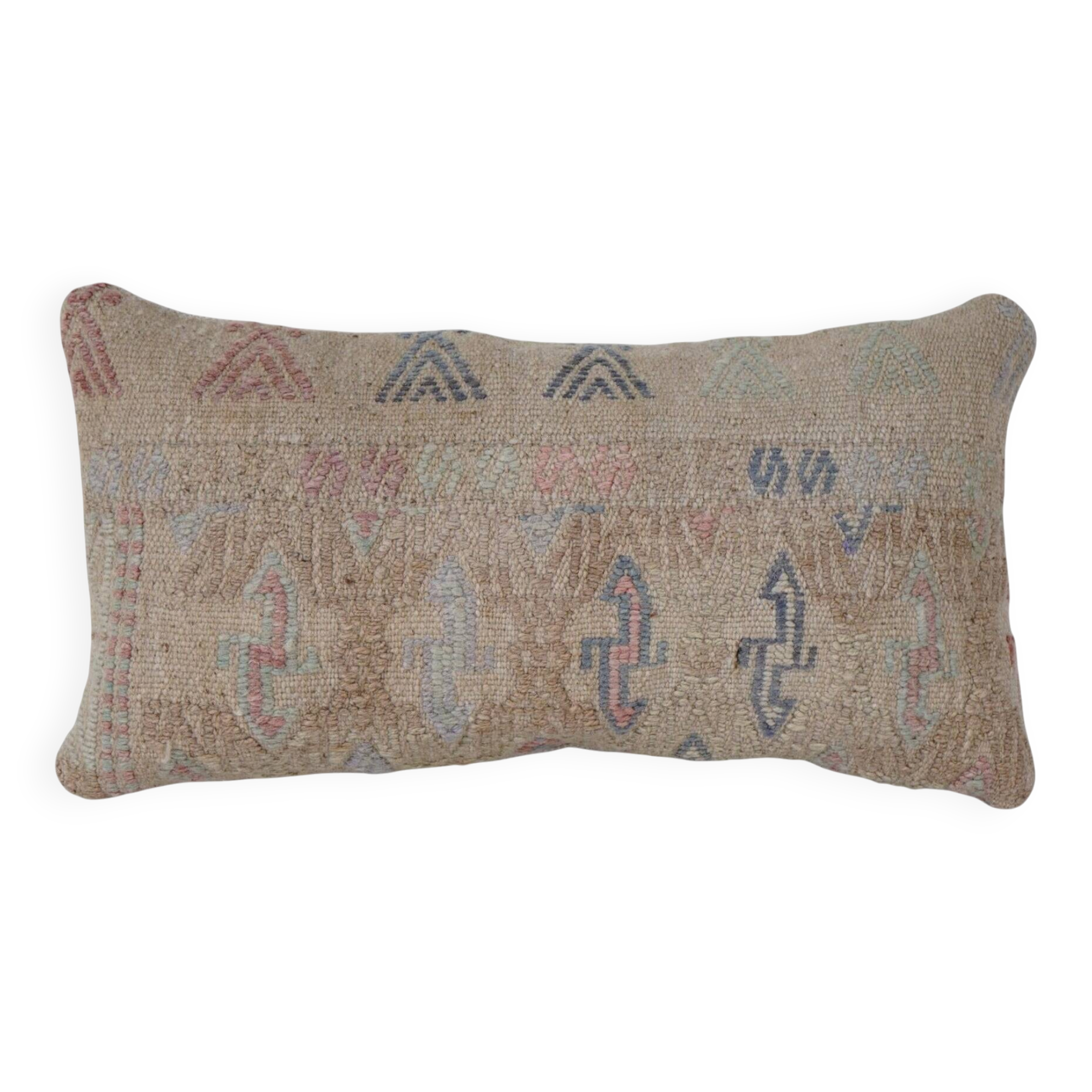Vintage Turkish cushion cover 20x38 cm