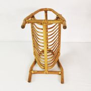 Mid Century Bamboo Newspaper Holder, Germany, 1960s