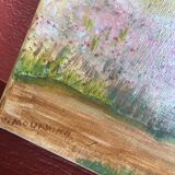 Landscape painting canvas