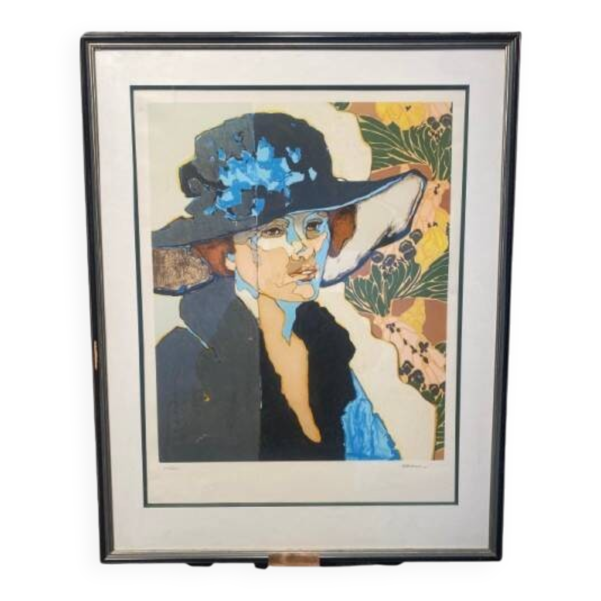 Drawing of a woman by Muroleau