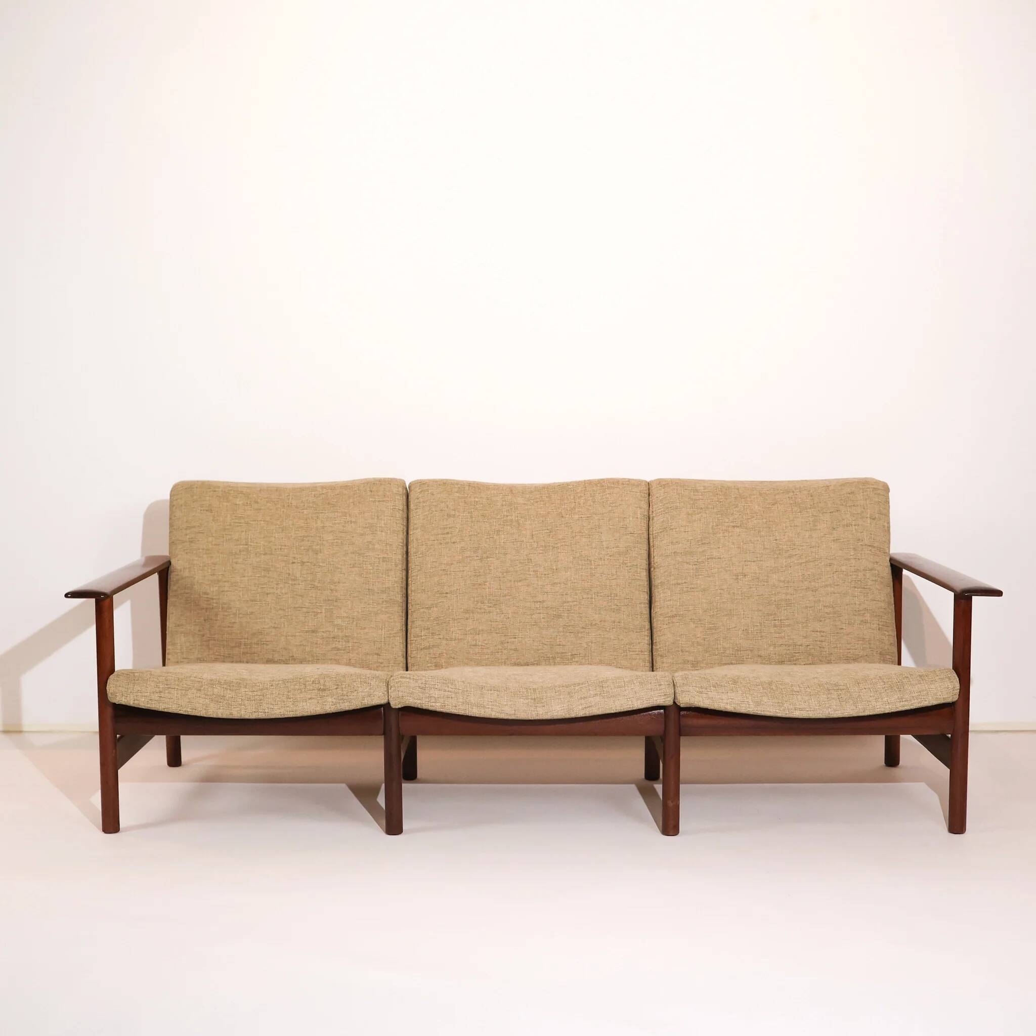 Canapé 3 places par Siège Steiner, France, années 1960