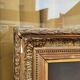 Oil on Canvas Portrait Painting of a Woman Framed 19th Century Signed