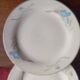 Serie de 6 assiettes a desserts en porcelaine