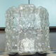 Limburg ceiling lamp in moulded pressed glass