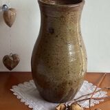 Grand vase en grès pyrité