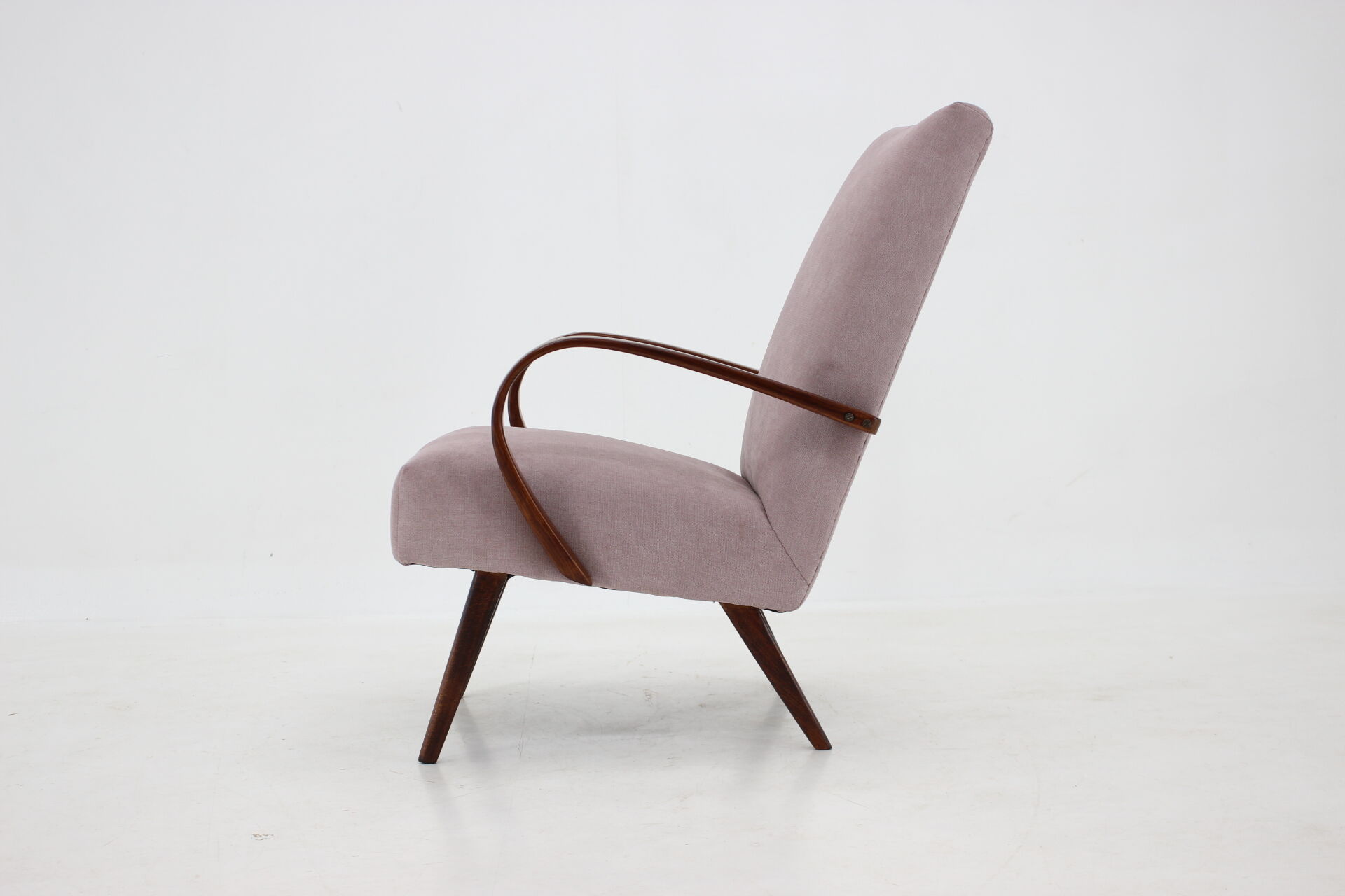 1960s Teak Armchair, Czechoslovakia