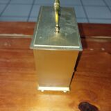Pendule à poser junghans astra quartz en laiton
