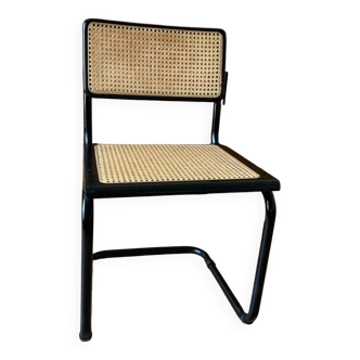 Black cane chair