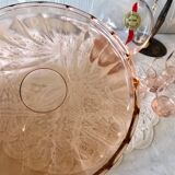 Liqueur service of the crystal factory hartzvillier france handmade 6 pieces