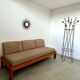 Wooden sofa design Regain France vintage 60s