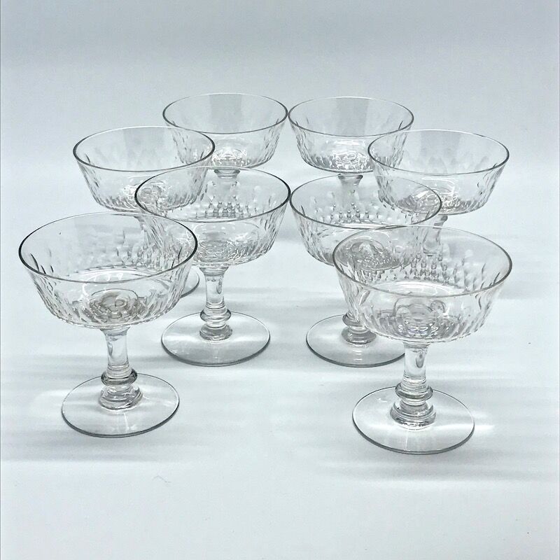 Baccarat champagne glasses
