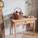 Old and small farm table
