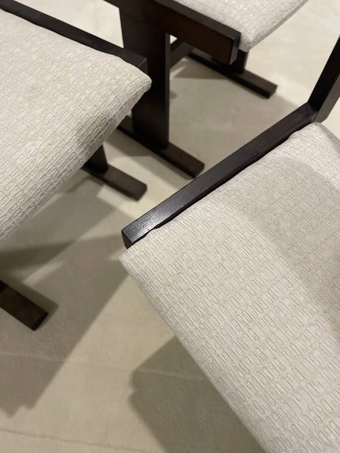 Set of 4 Danish Modern Dining Chairs by Poul H. Poulsen for Gangso Møbler,