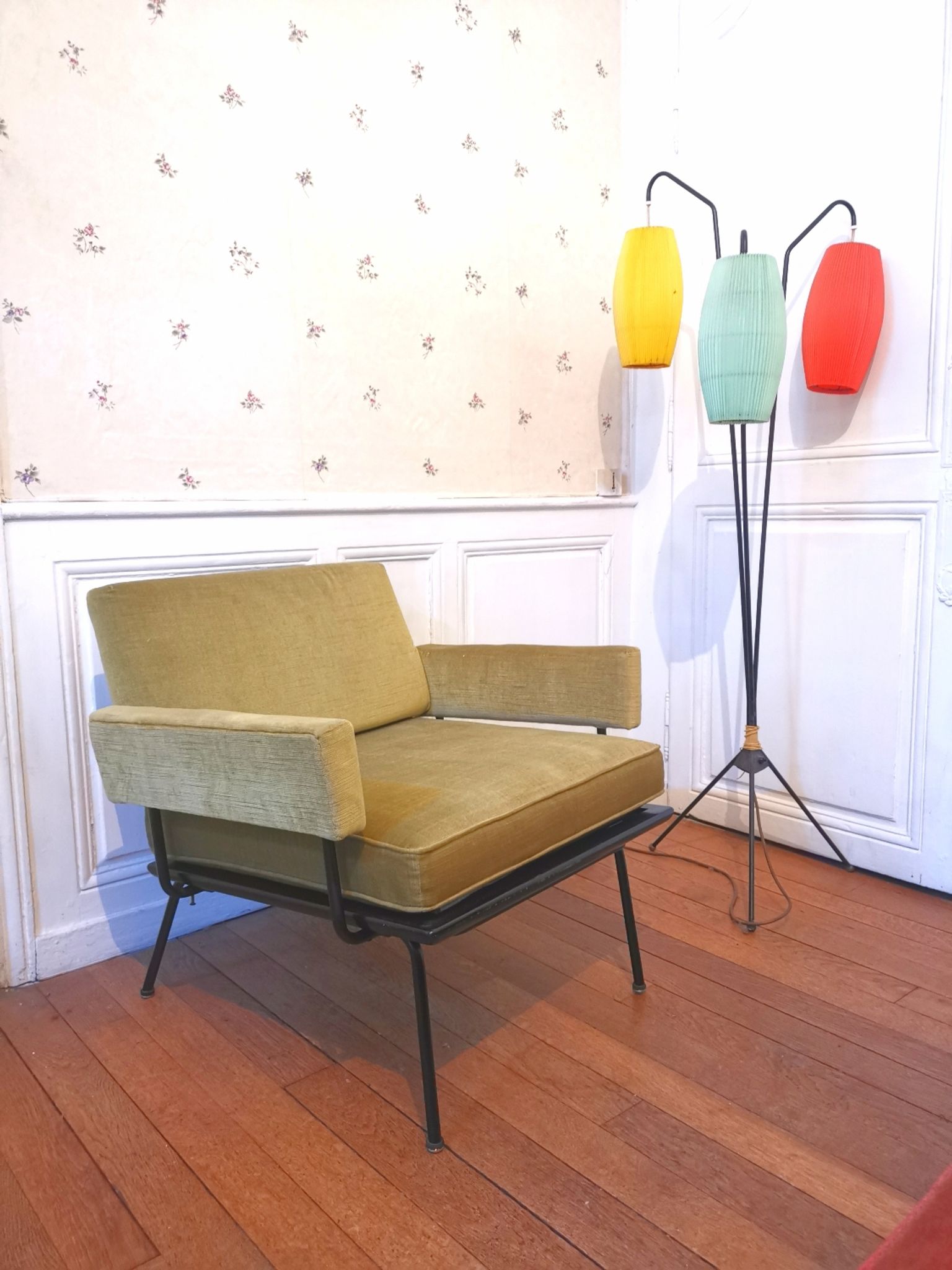 Fauteuil années 60 70 modernist architecte