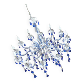 Lustre en cristal de Murano
