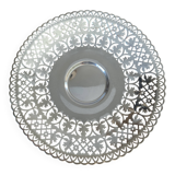 Silver-plated cake dish