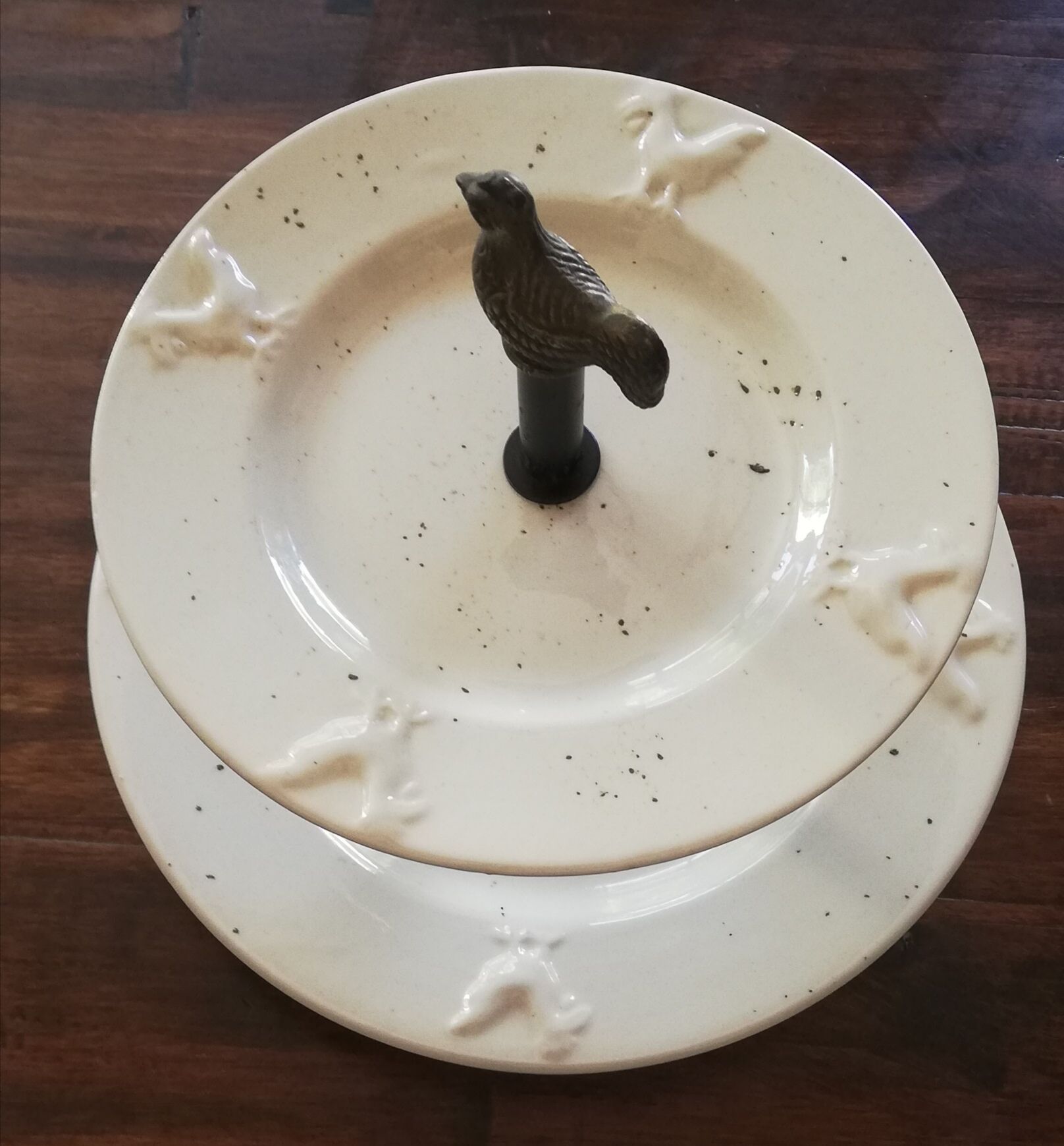 Fruit platter decoration rooster