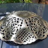 Corbeille à fruit en argent