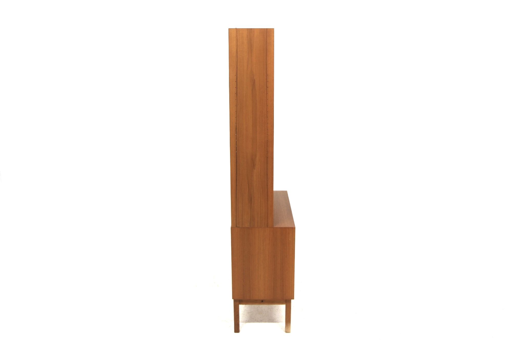 Commode-bibliothèque scandinave en teck, suède, 1960