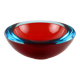 Vintage bowl from the 1960s in multicoloured glass from Murano, Italy.
