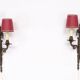 Louis XVI Style Bronze Sconces, Set of 2