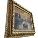 French school oil on canvas important gilded frame early 20th century