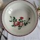 Large round, shallow earthenware dish, sarreguemines, epernay pattern