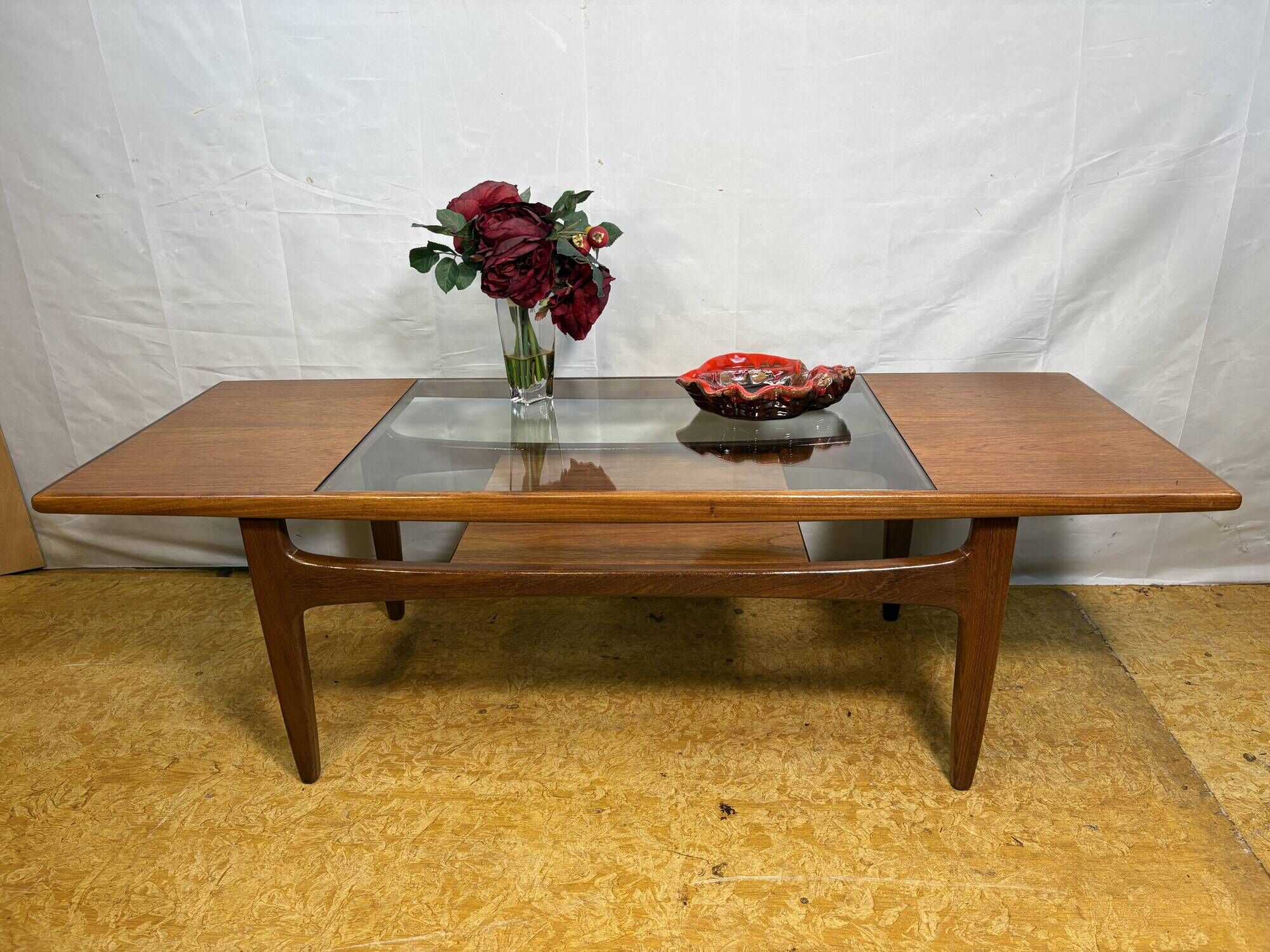 Vintage G-Plan “Mad Men” Coffee Table Fresco Range 1960s Teak & Afromosia