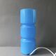 Fitz blue glass lamp, Habitat, 1990
