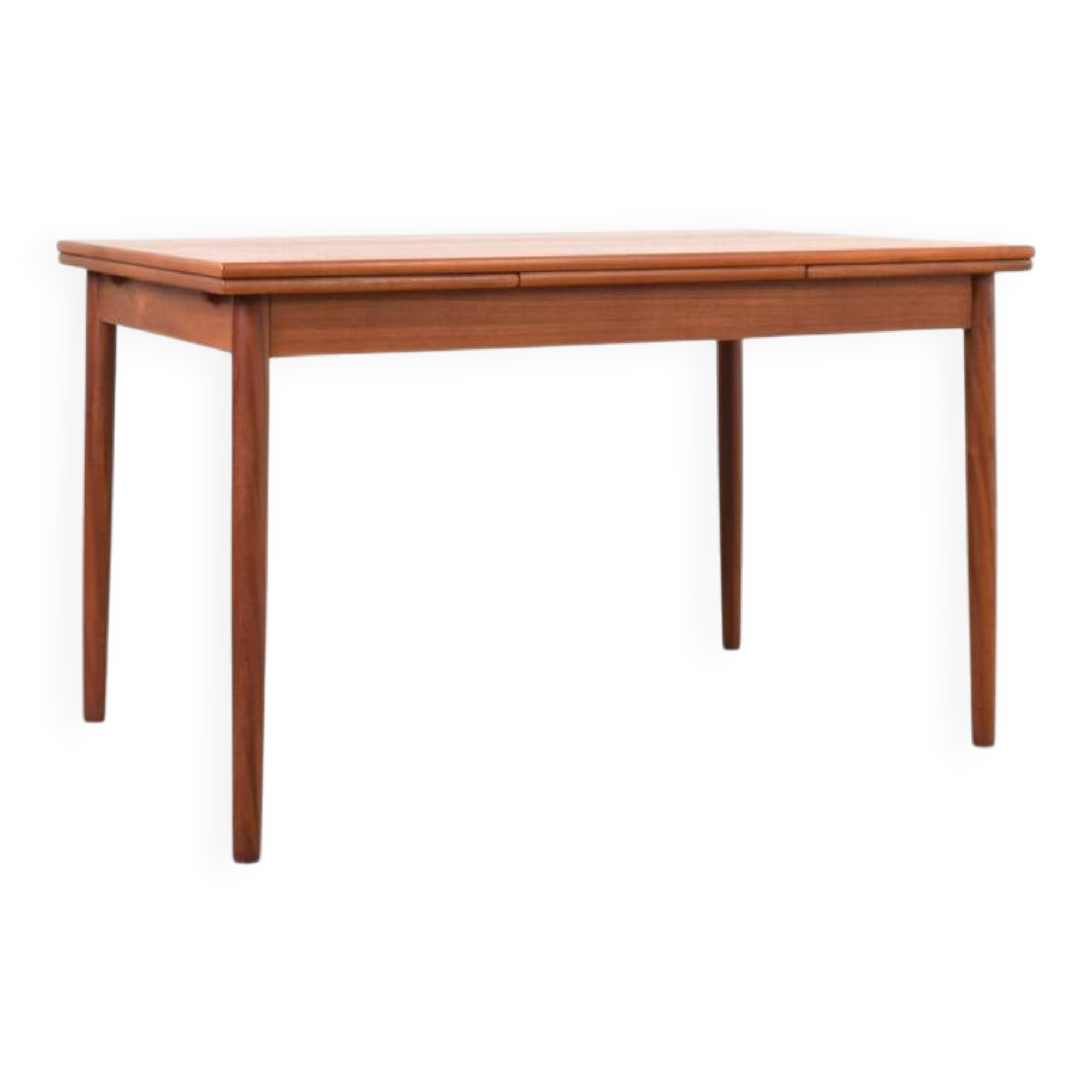 Mid-Century Danish Teak Extendable Dining Table, 1960s.